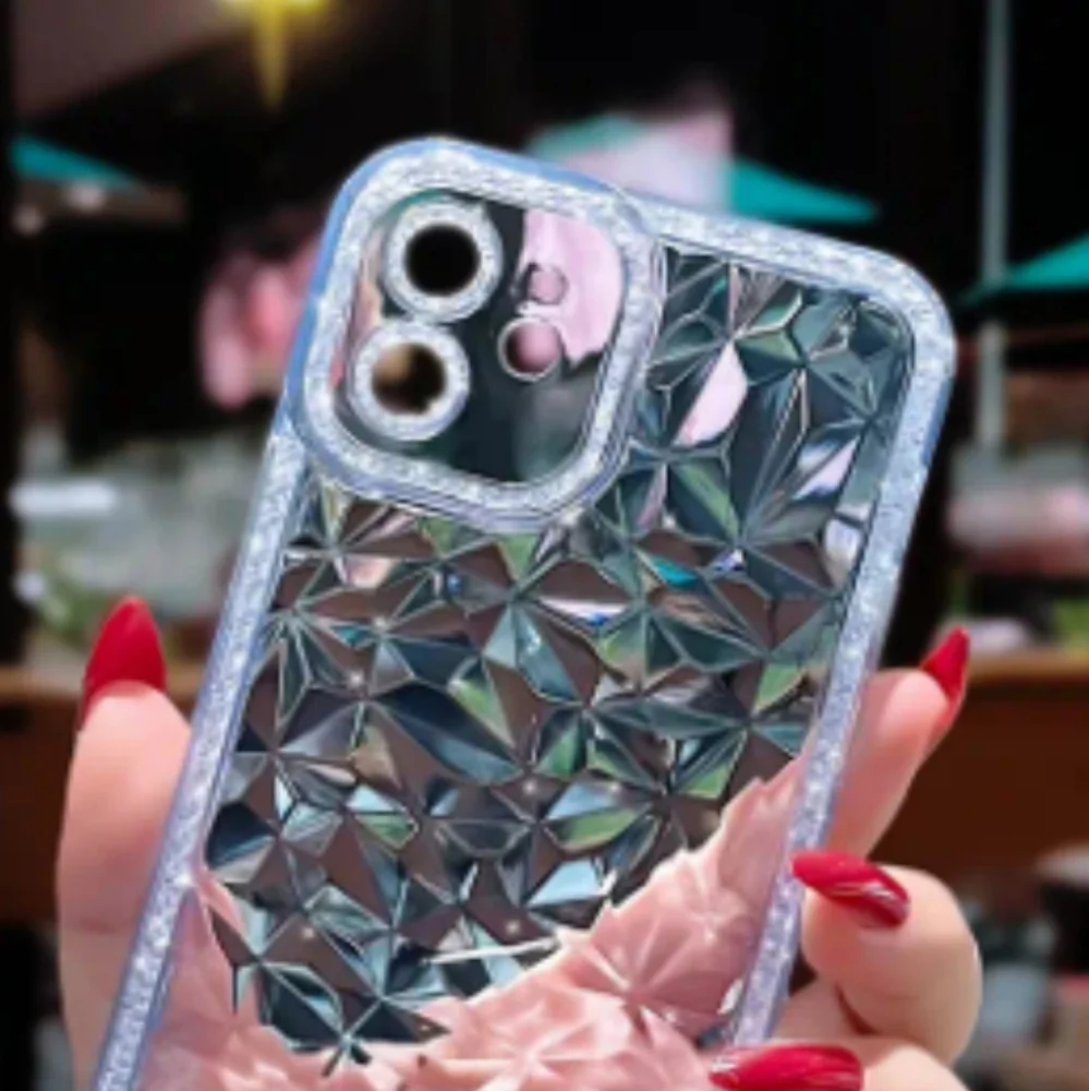Brand new Apple IPhone 14 ProMax Crystal Glitter Diamond Pattern Phone Case